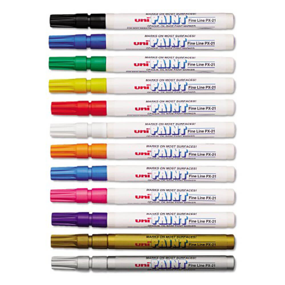  Uni-Ball Fine Paint Marker (Box mit 12 Stück)