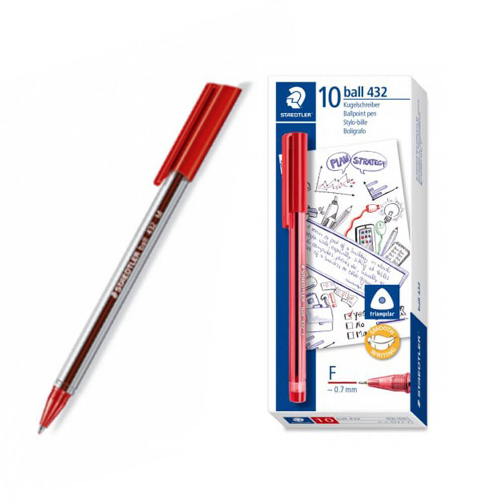 Staedtler Stick plus fijne balpen