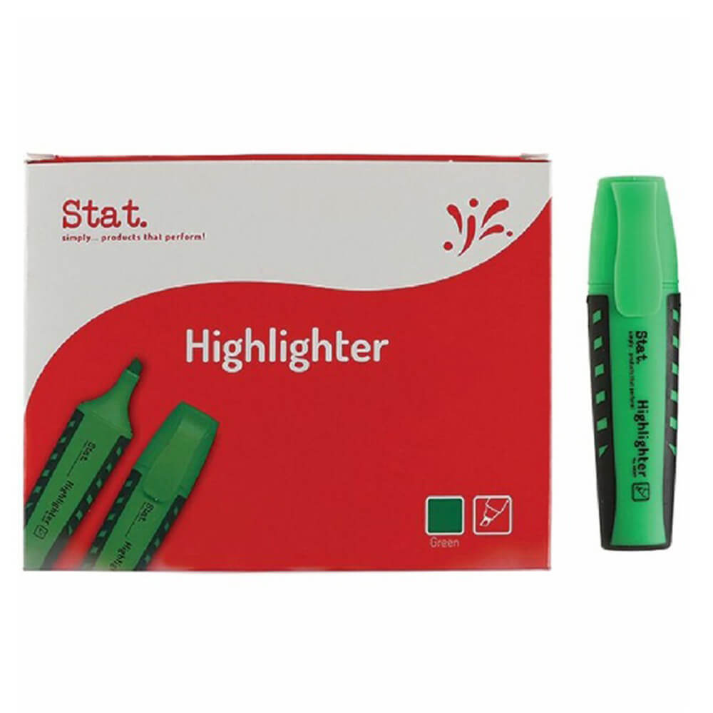 STAT Highlighter basado en agua (caja de 10)