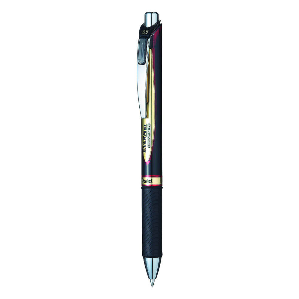 Pentel EnerGel Retractable Metal Tip Pen (0.5mm)