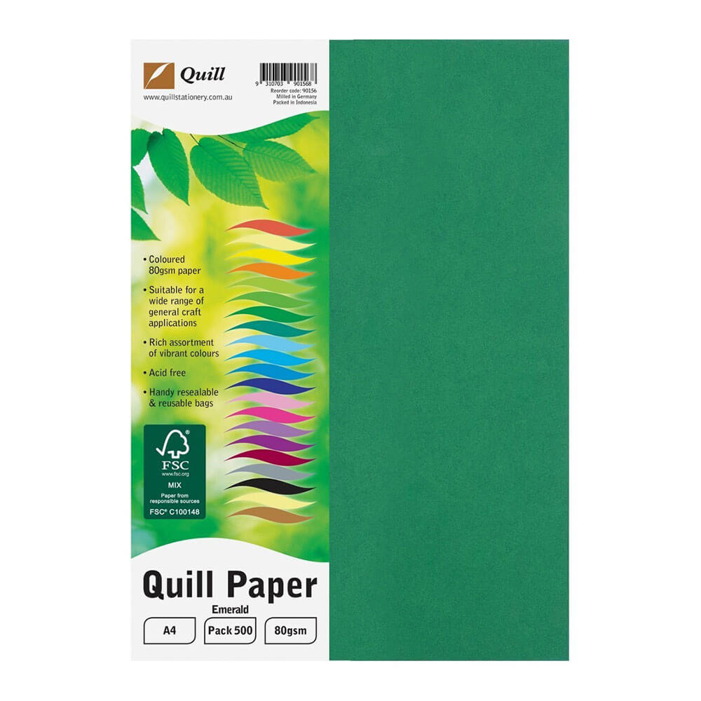 Quill extra grote A4 Paper 80GSM (500 vellen)