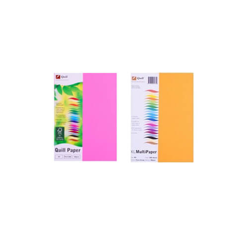 Quill A4 Coloured Copy Paper 500pk (80gsm)