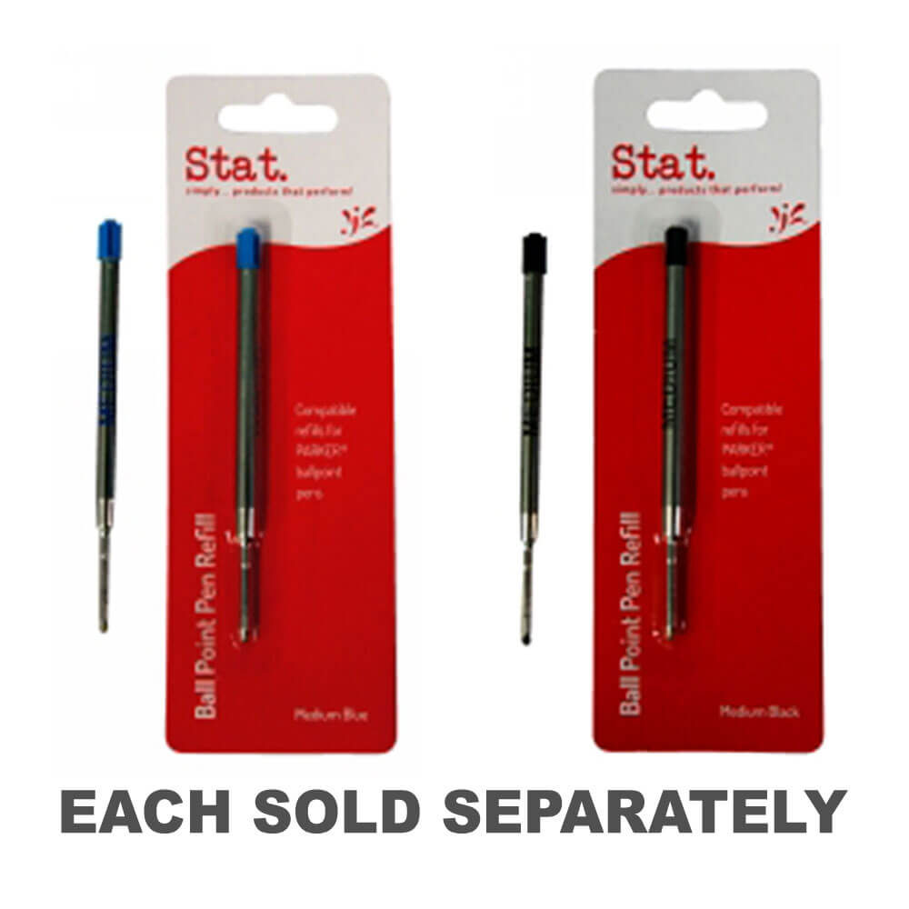 Stat Parker Medium Ballpoint Pen Refill (Pack of 10)