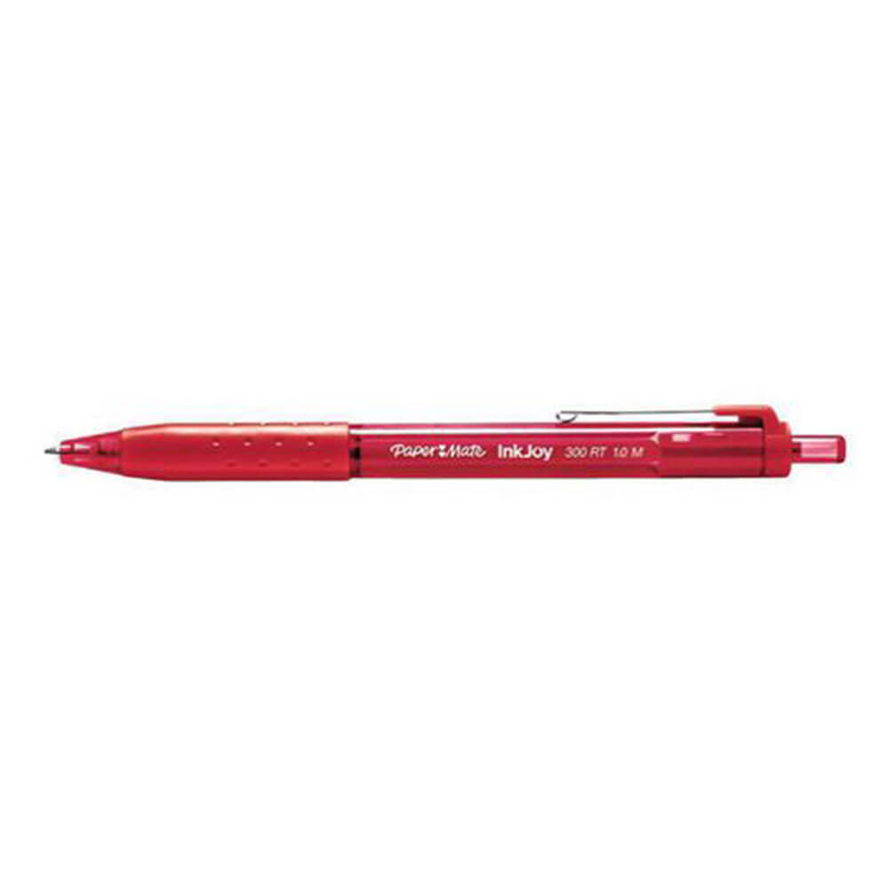 Paper Mate Inkjoy 300 Retractable Pen 1mm (Box of 12)