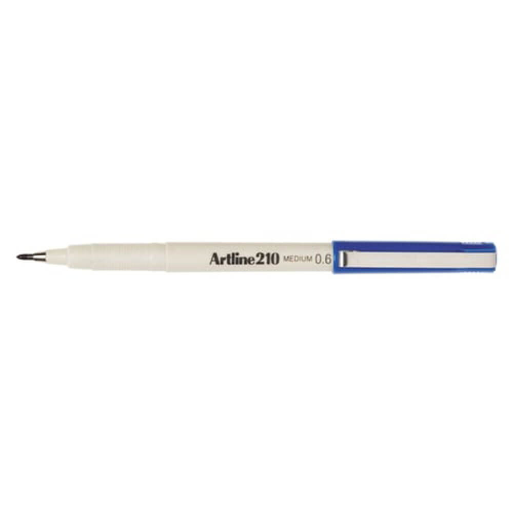 Artline Fineliner Medium Pen 0,6 mm (scatola di 12)