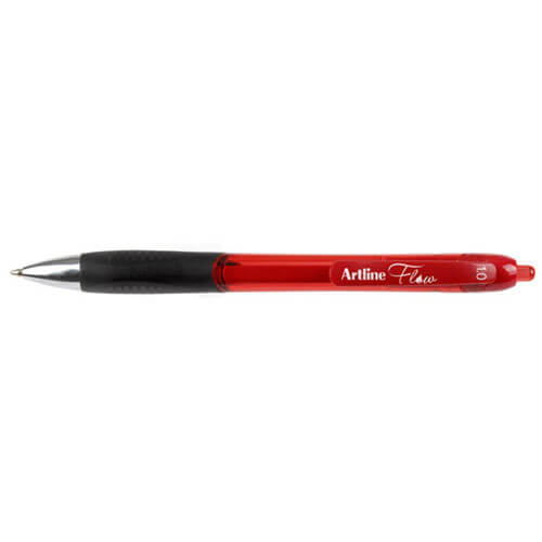 Artline Flow Retractable Pen 1.0mm (Box of 12)