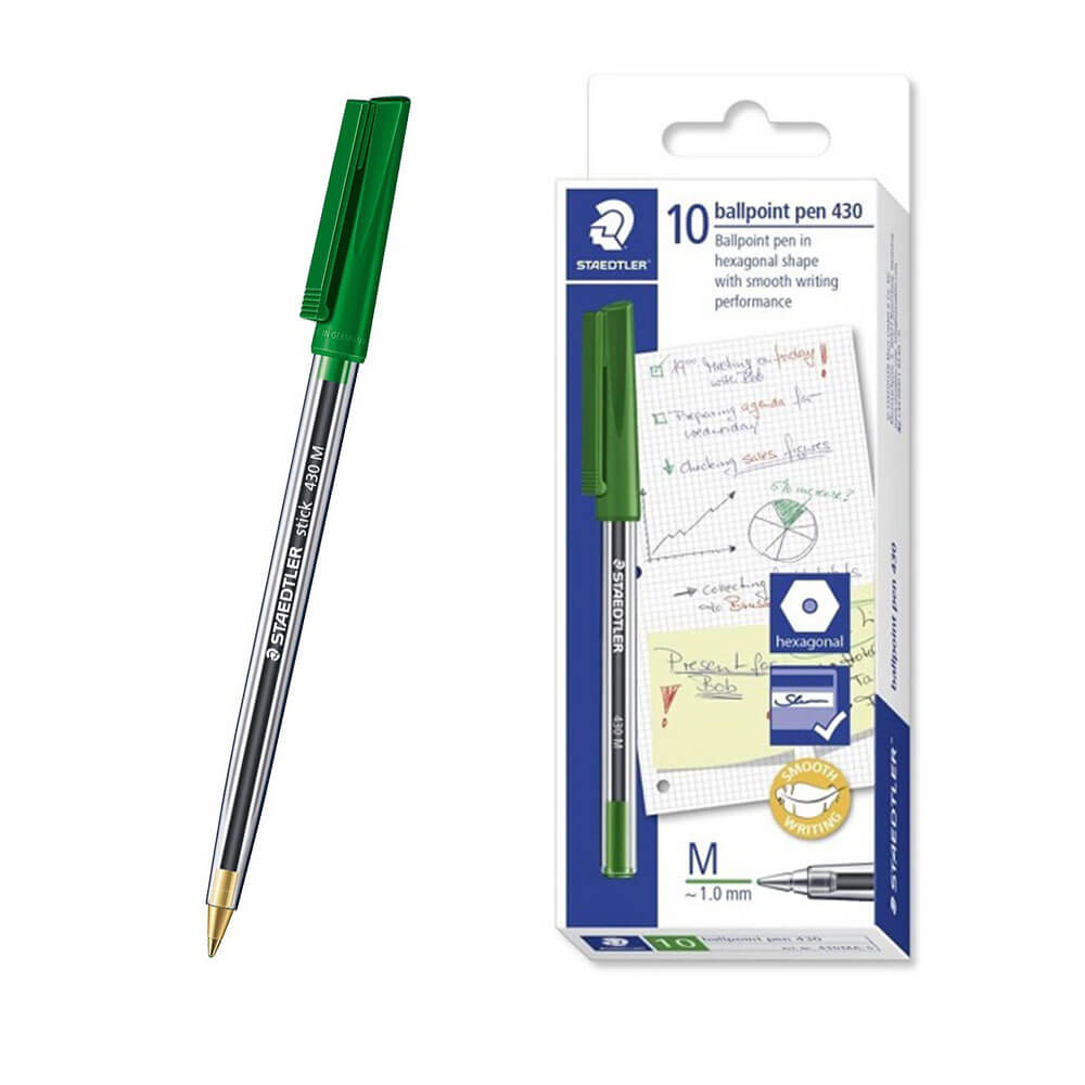 Staedtler Stick Medium Ballpoint (doos van 10)