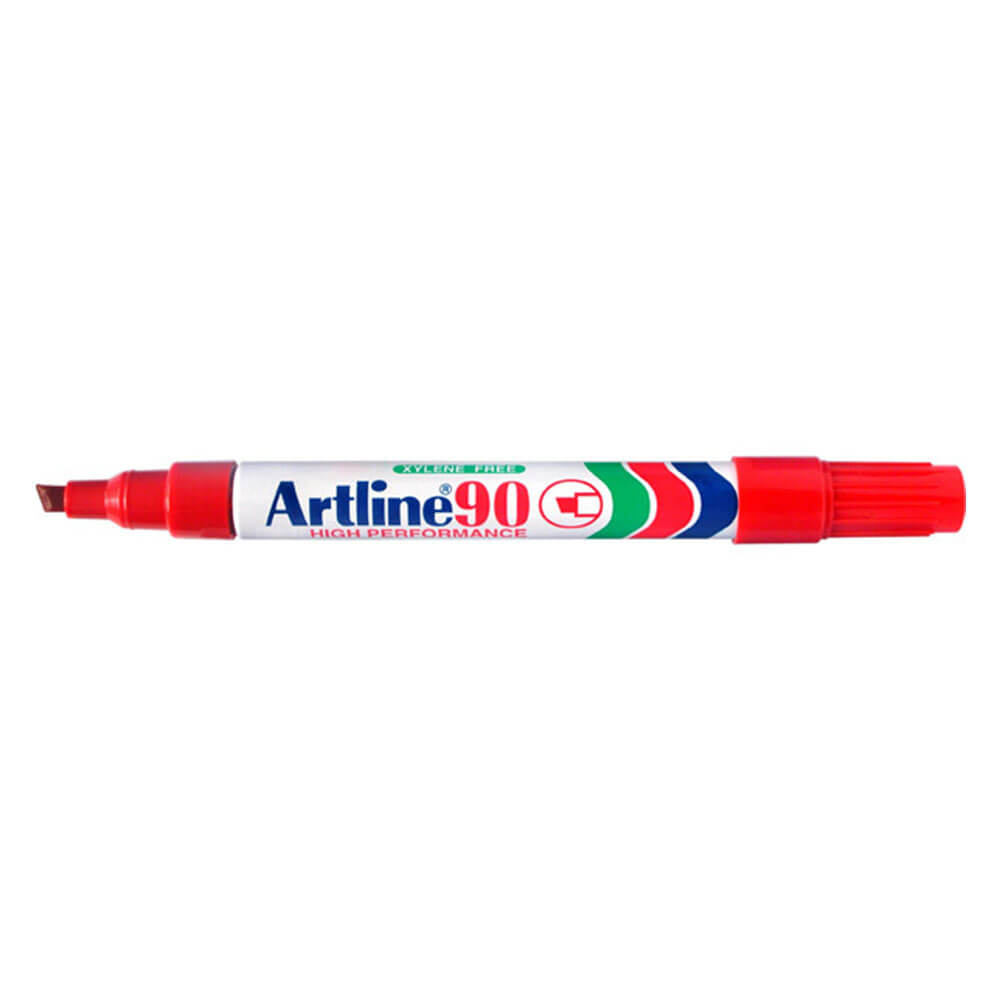 Artline beitelpunt permanente marker 5 mm (pakket van 12)