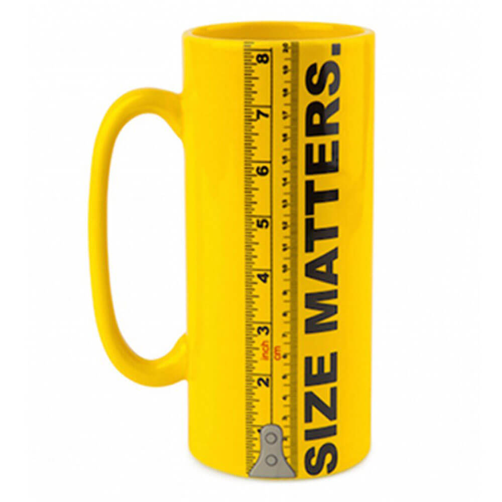 BigMouth The Size Matters Coffee Mug