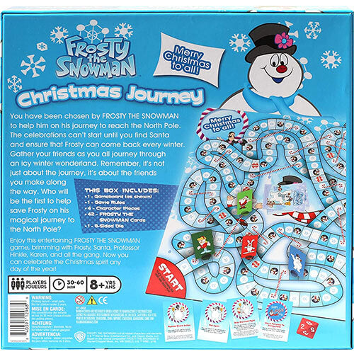 Aquarius Frosty The Snowman Journey Board Game