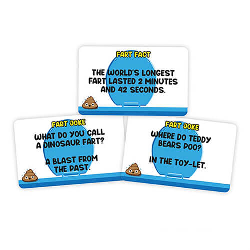 Gift Republic Fartastic Facts & Jokes Card Game